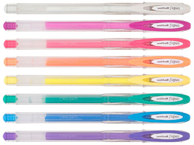 uni-ball 三菱 UM-120AC 0.7 粉彩鋼珠筆/支