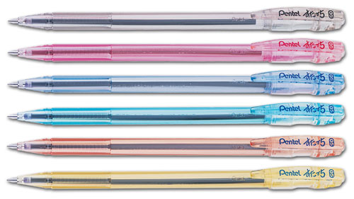 Pentel飛龍 BK65K-C 細字原子筆 0.5mm -12支入 / 盒