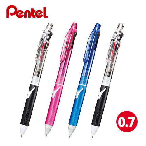 Pentel 飛龍 BXC27 美酷孃自動油性原子筆-2色 0.7mm / 支  