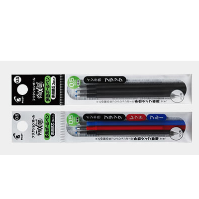 PILOT 百樂 LFBTRF-30EF-3 三色按鍵魔擦筆筆芯 3支入 / 組