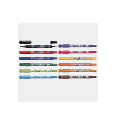 PILOT 百樂 MF-12EU 雙頭嘜克筆-細 / 支