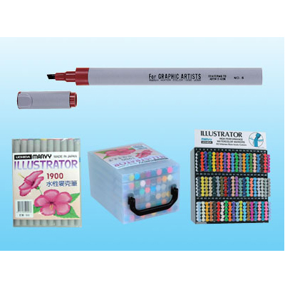 萬事捷 1900 水性麥克筆 -12支入(選色) / 盒  
