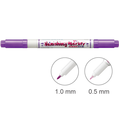 【雄獅】NO.886 雙頭消失筆 紫色/支  