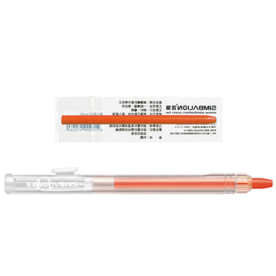 【雄獅】FPC-515 自動蠟彩單色#204螢光橙紅OPP袋/打