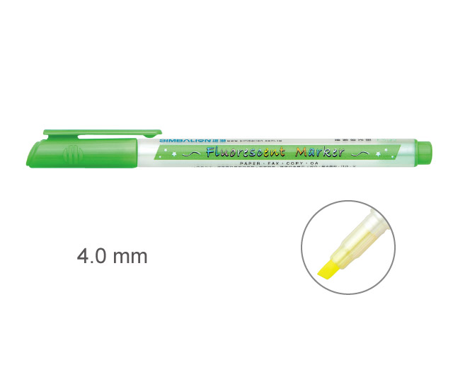 【雄獅】FM-35 螢光筆 綠色 12支入/打