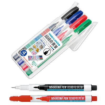 【雄獅】804 奇異筆 四色組/組