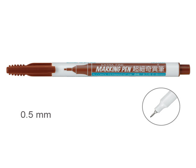 【雄獅】800 奇異筆 咖啡色/支