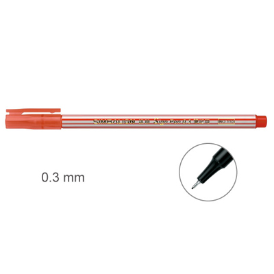 【雄獅】110 簽字筆 紅色 12入/打  