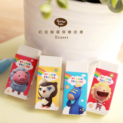 【雄獅】ER211 奶油獅環保橡皮擦24入/盒