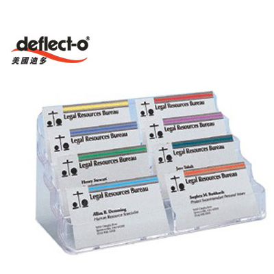 迪多deflect-o 70801 名片架-四層8格 / 個