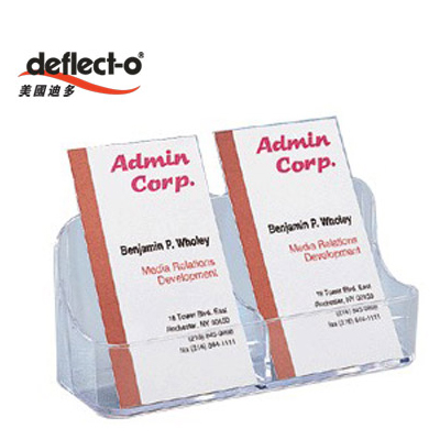 迪多deflect-o 70401 名片架-單層直式2格 / 個  