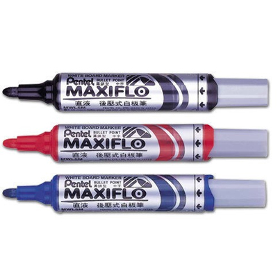 Pentel 飛龍 MWL5M MAXIFLO 粗字後壓白板筆 2.1mm / 支  