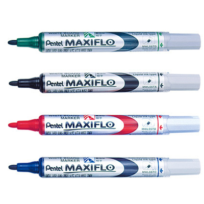 Pentel 飛龍 MWL5S MAXIFLO 細字後壓白板筆 1.6mm / 支