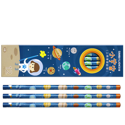 【雄獅】NO.171 HB 小宇宙三角塗頭鉛筆 12入/打