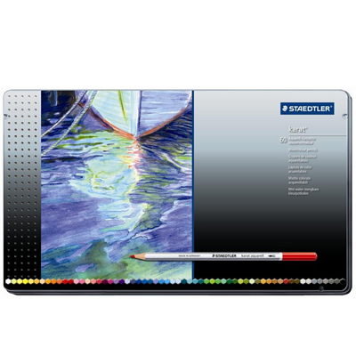 【施德樓】MS125M60 金鑽水彩色鉛組60色入/ 盒  