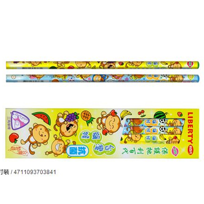 利百代 CB-139 三角轉寫台灣獼猴鉛筆 -12支入 / 盒