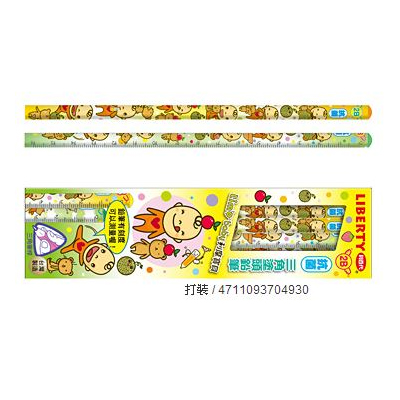 利百代 CB-144 利摩寶貝三角塗頭鉛筆 -12支入 / 盒