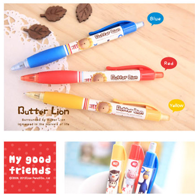 【雄獅】MP-011 奶油獅抗壓自動鉛筆 /支