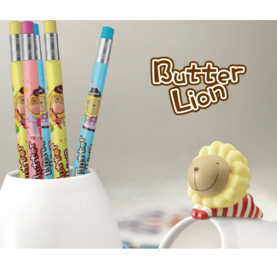 【雄獅】MP-008 奶油獅三角自動鉛筆 /支