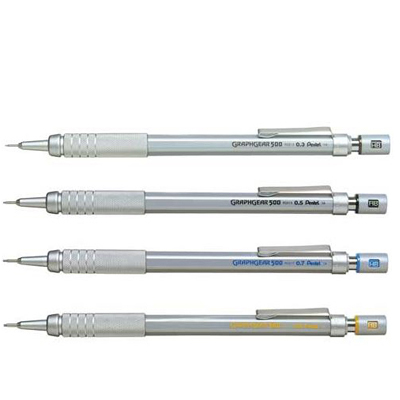 Pentel 飛龍 PG519 GRAPHGEAR 500 製圖鉛筆 0.3mm-0.9mm / 支