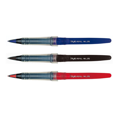 Pentel 飛龍 MLJ20 Tradio德拉迪塑膠鋼筆-筆芯 / 支
