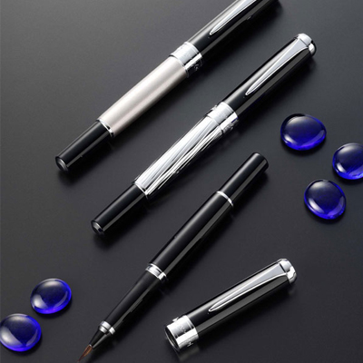 【雙鶖】DAY 141-2吳竹萬年毛筆-星空系列(香檳金)/支 