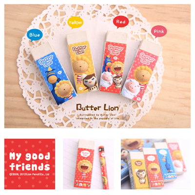 【雄獅】ER-209 奶油獅環保橡皮擦(大)