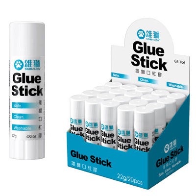 【雄獅】GS-106 口紅膠-22g/支 