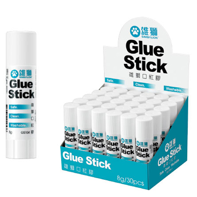 【雄獅】GS-104 口紅膠-8g/30入盒  