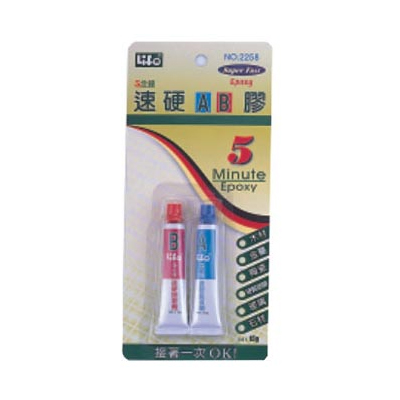 LIFE 徠福 NO.2258 速硬AB膠(15g) / 組