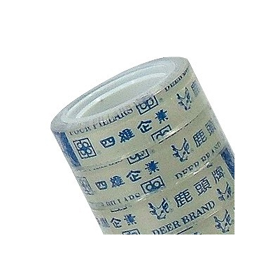 四維 OPP迷你膠帶PP3K(12mm x 10M)(12入/條) 