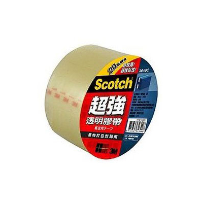 【3M】3640C-6 Scotch 超強透明膠帶 6入/包(48mm x 40M)  
