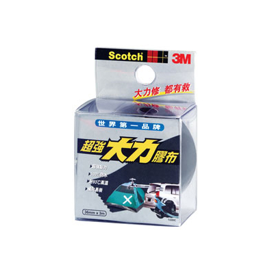 【3M】133DC Scotch超強大力膠布 黑色(36mm x 3M) /捲  