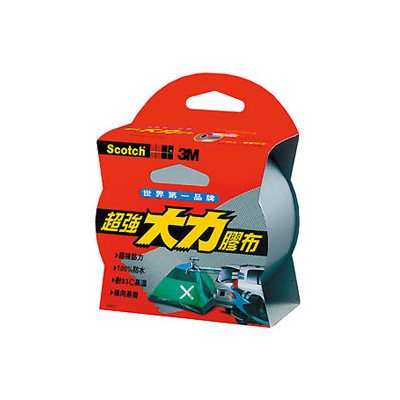 【3M】130DC Scotch超強大力膠布 灰色(48mm x 9.14M) /捲