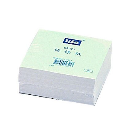 LIFE 徠福 NO.2321 便條紙(440張入70P) / 個  