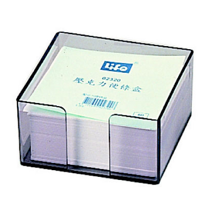 LIFE 徠福 NO.2320 便條盒(440張入70P) / 個