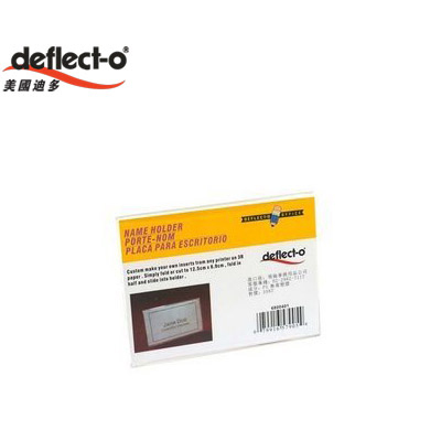 迪多deflect-o 6800501 L型標示架(橫式)-4吋X6吋 / 個