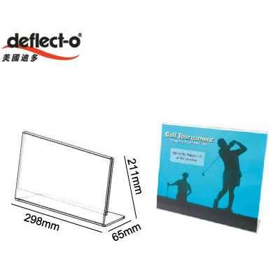 迪多deflect-o 47301 L型標示架( 橫式)-A4 / 個