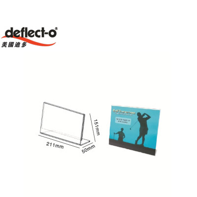 迪多deflect-o 47511 L型標示架( 橫式)-A5 / 個