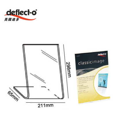 迪多deflect-o 47401 L型標示架(直式) -A4 / 個