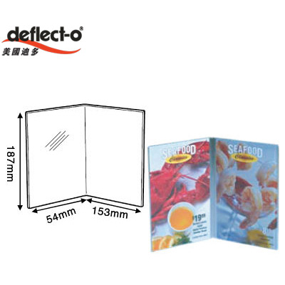 迪多deflect-o 61701 折頁型標示架 / 個