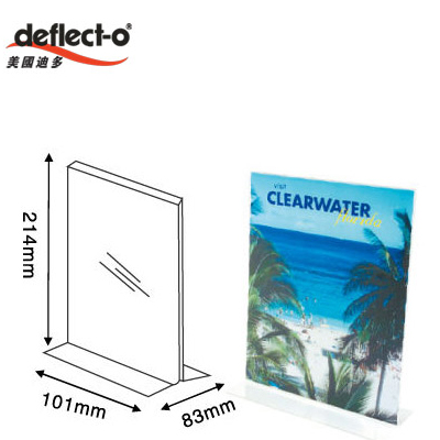 迪多deflect-o 45101 T型標示架(直式)-1/3A4 / 個