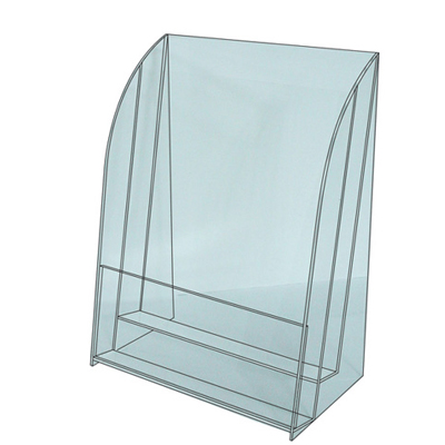 LIFE 徠福 NO.1215 壓克力型錄架-A4規格(二層) / 個