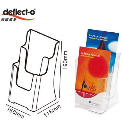 迪多deflect-o 77221AS 兩層高背目錄架-A5/ 個