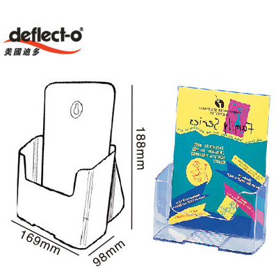 迪多deflect-o 74901 單層低背目錄架-A5 / 個