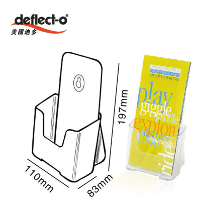 迪多deflect-o 77501 1/3 A4 單層高背目錄架 / 個