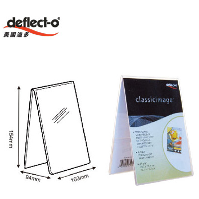 迪多deflect-o 61401 V型標示架-4吋X6吋/ 個