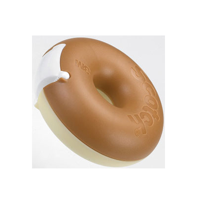 【3M】810DD-8 Scotch 雙色甜甜圈造型膠台 咖啡+奶油/組