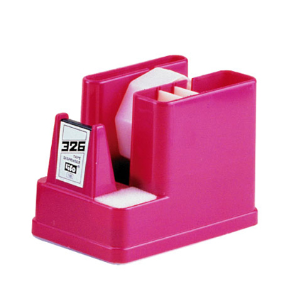 LIFE 徠福 NO.326 膠帶台(方型多用途)-紅、紫、綠三色 / 台  