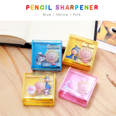 【雄獅】PS-107 奶油獅三孔筆削  